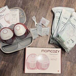 Momcozy Wireless Breast Pump - Pink